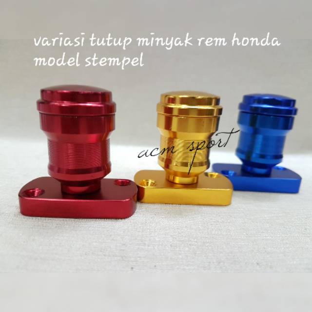 Variasi Tutup Minyak Rem Model Stempel Honda Beat Vario 110 125 150 Scoopy Dll Universal Shopee Indonesia