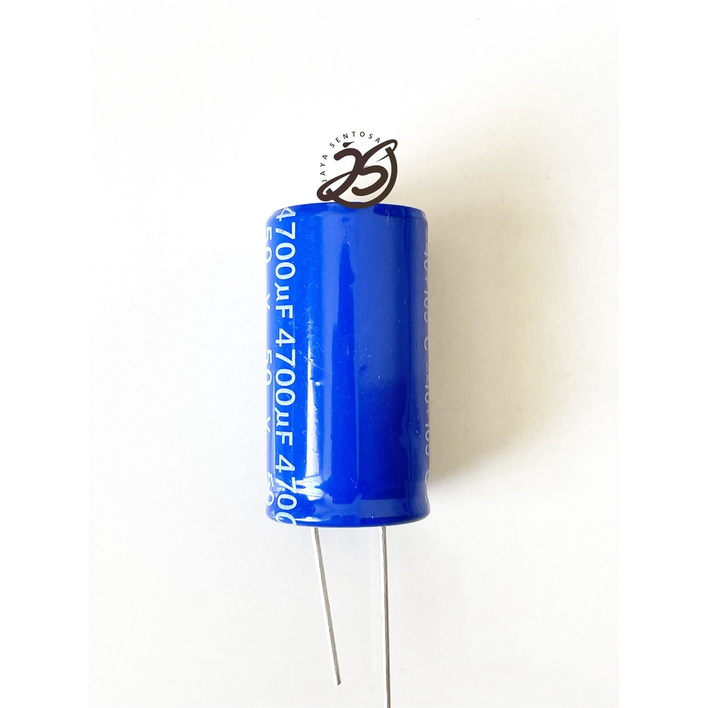 ELCO 4700UF 50V (1 BUAH) KAPASITOR CAPACITOR ELCO KAPASITOR ELKO KAPASITOR 4700 UF 50 V