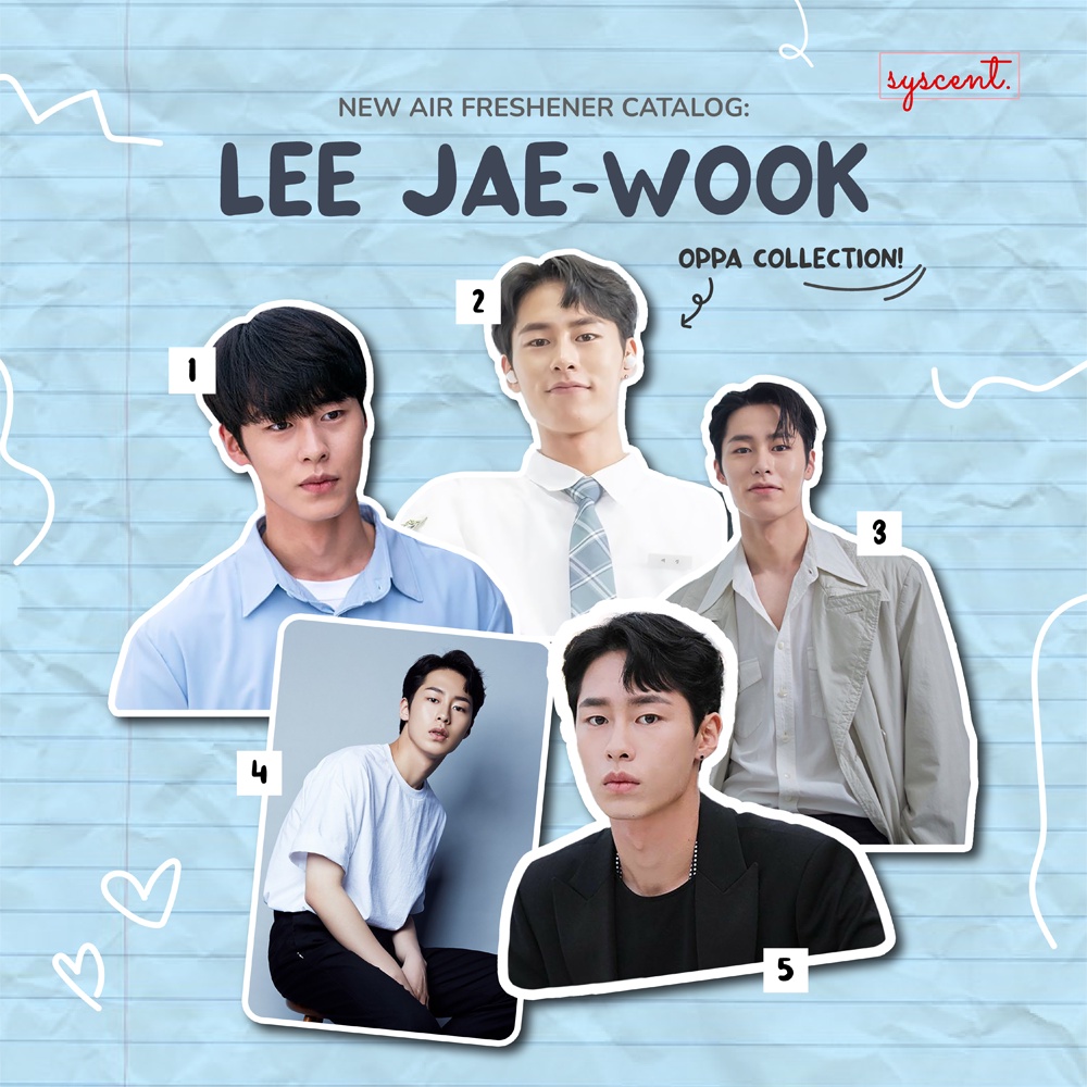 SYSCENT Air Freshener KDRAMA Oppa LEE JAE WOOK (Parfum Mobil / Pewangi Ruangan)