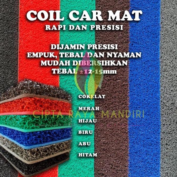Karpet Lantai Mie / Karpet Mobil Motor Mie METERAN Motif 1 Warna