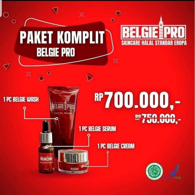 Paket Skincare Belgie Pro