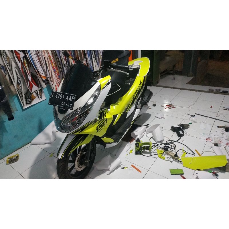 Decal pcx 150.Decal sticker Motor Honda Pcx 150