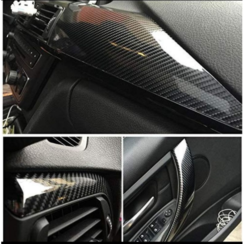 152cm Sticker Carbon 6D Fanchi FC273 Wrapping Mobil lebar 152cm Premium wrap