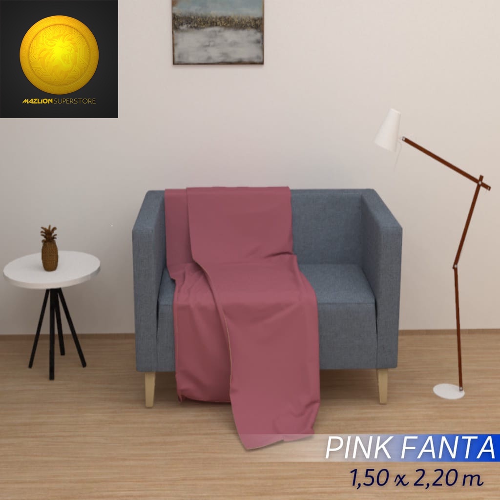 Selimut Halus Bulu Dewasa 120x220 Motif Polos Elegan - Selimut Blanket Warna