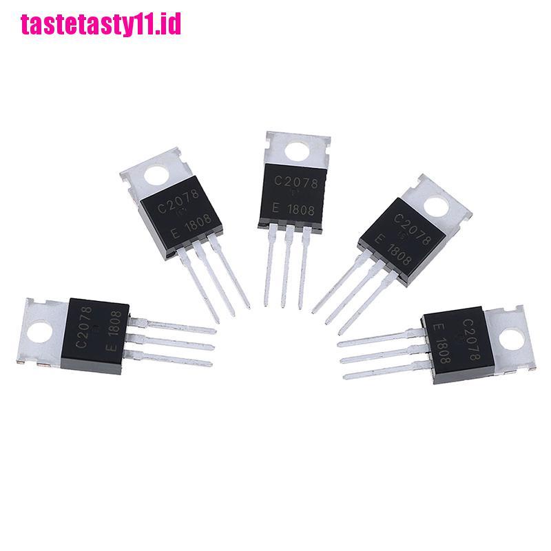 【TTID】5Pcs RF/VHF/UHF transistor TO-220 2SC2078 C2078