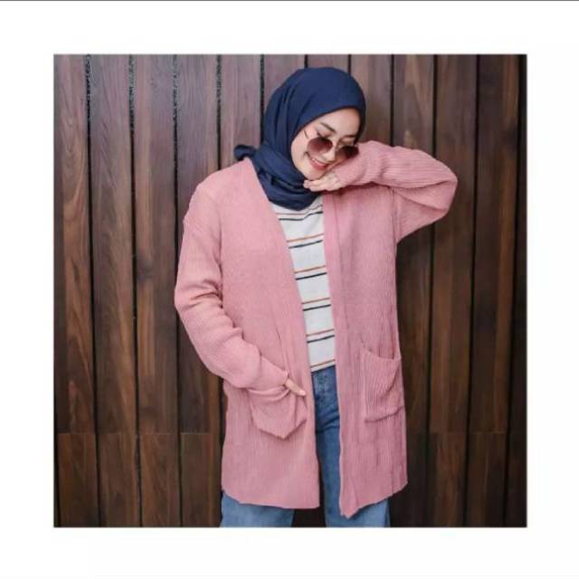 LONG BELLE OVERSIZE OUTER RAJUT PREMIUM