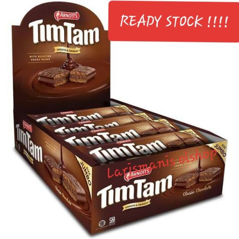 

Tim Tam /Arnotts Tim Tam / Coklat jumbo