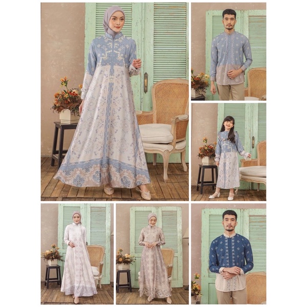 Aurora Dress Anak Koko Dewasa Original Kienka