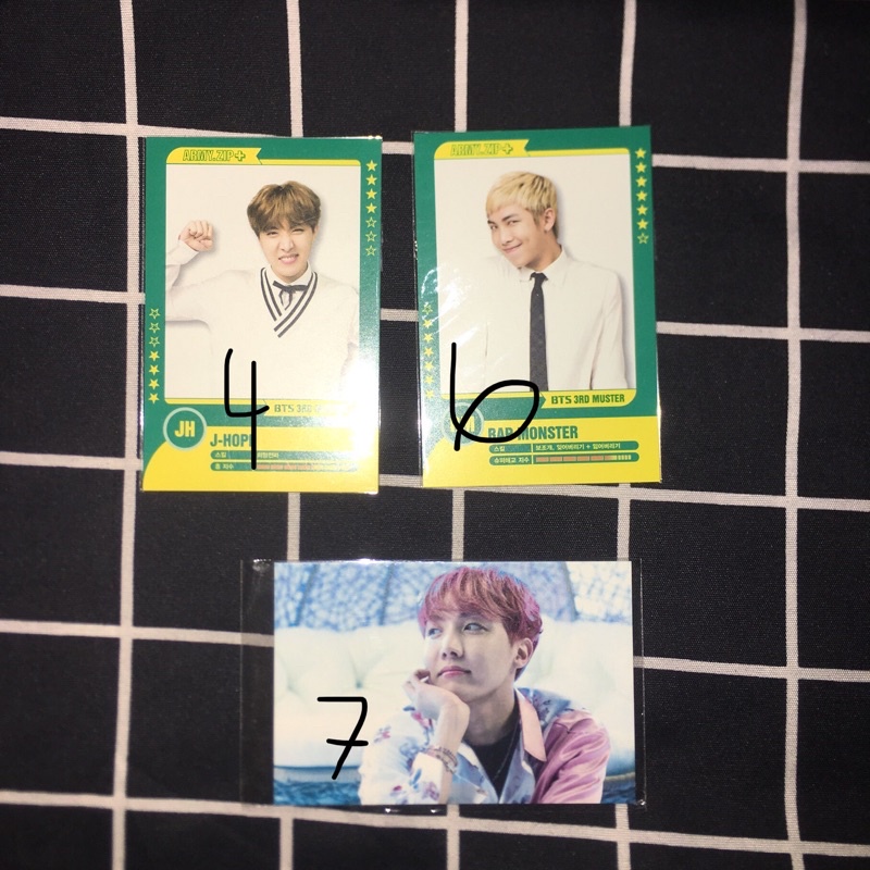 [READY STOCK] MPC MINI PHOTOCARD PLAYER CARD BTS HOSEOK JHOPE NAMJOON WINGS [READ DESC]