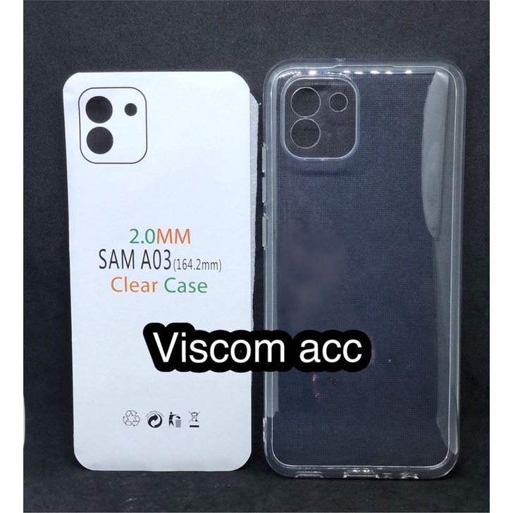 Silicone bening Samsung A03 2022 clear case A03 2022