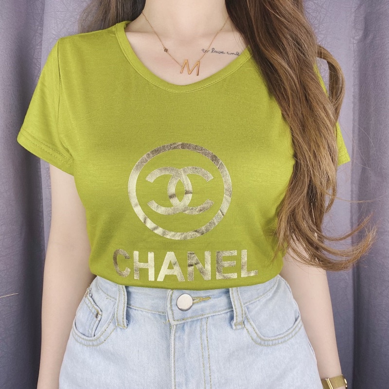 KAOS WANITA V NECK CHEL 155 / VIMEL COLLECTION