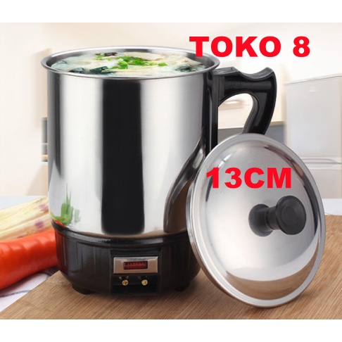 Electric Heating Cup 13cm Mug listrik Gelas Masak/Teko Elektrik