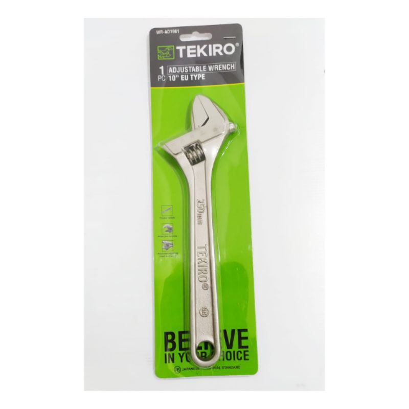 Kunci Inggris Varian 8&quot;/10&quot;/12&quot; Kunci Inggris/TEKIRO ADJUSTABLE WRENCH