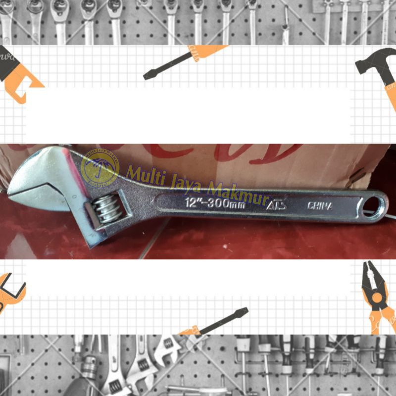 Kunci Inggris / Kunci Bago / Adjustable Wrench