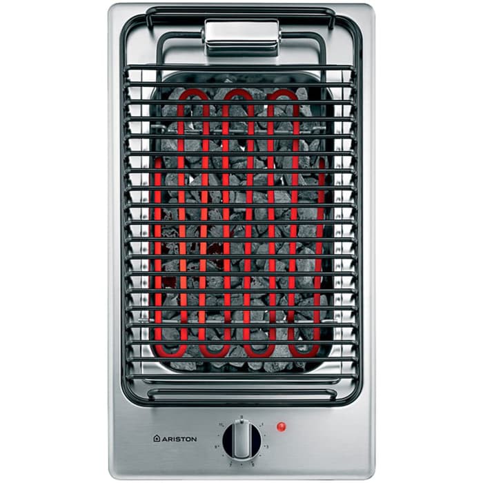 Kompor Ariston Built In Domino Barbecue Hob 30Cm DKB IX Kompor Ariston Built In Domino Barbecue Hob 30Cm DKB IX