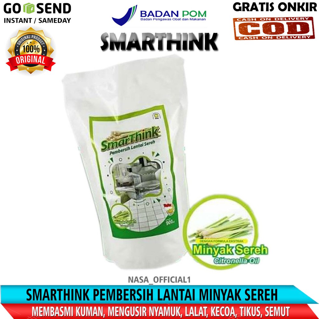 SMARTHINK PEMBERSIH LANTAI SEREH - PEMBERSIH LANTAI - PEMBERSIH KERAMIK