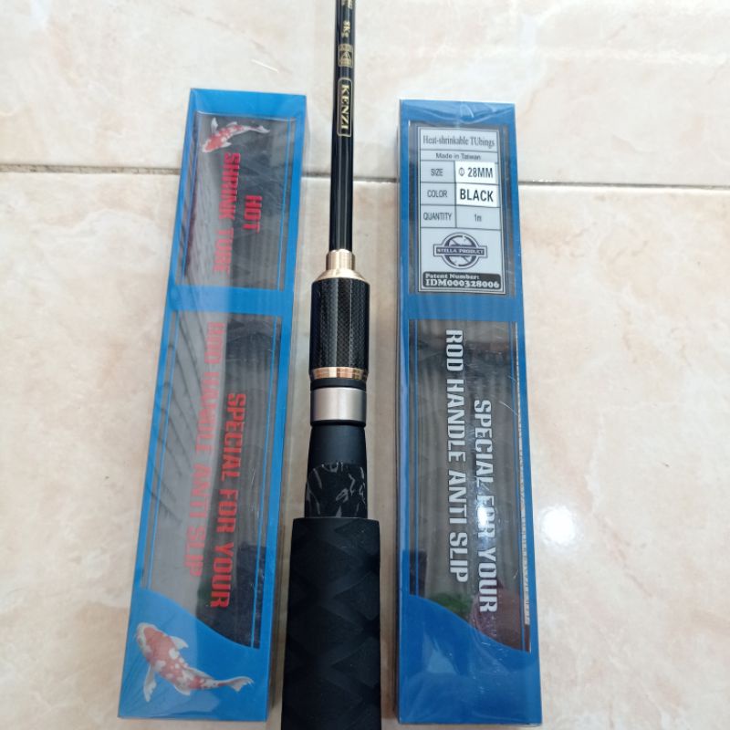 grip bakar / handle grip karet /pengaman gagang joran pancing