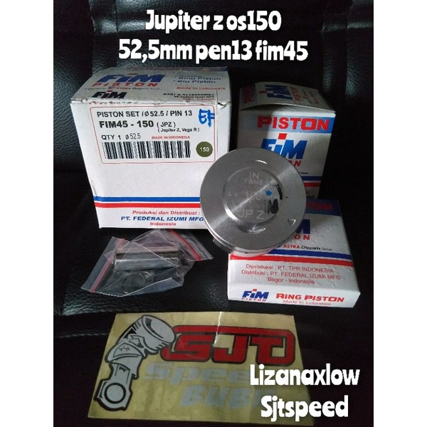 Piston fim jupiter z os 150 52,5 pen13 fim45