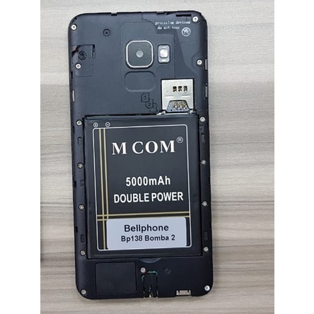 Battery Batere Batre Baterai Double Power Mcom Bellphone BP138 Bomba 2