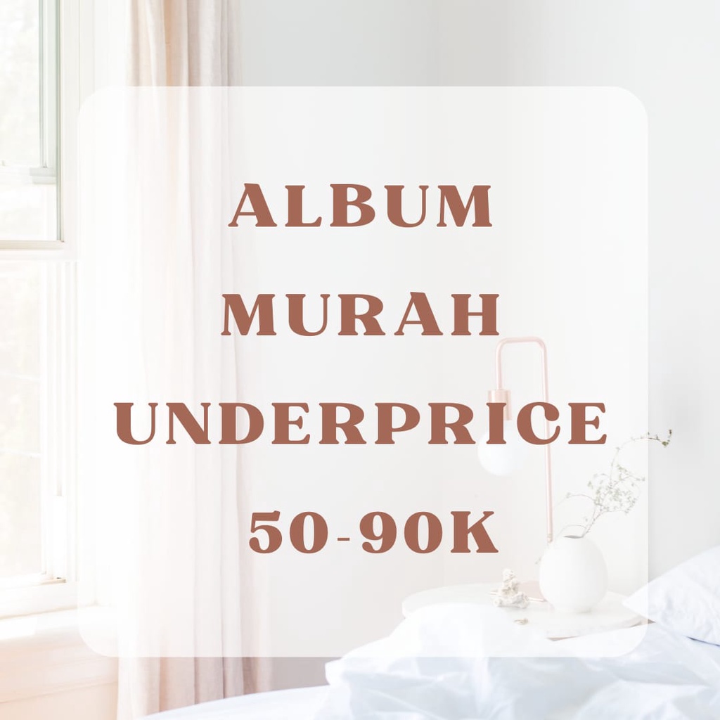 ALBUM ONLY TREASURE ENHYPEN STRAYKIDS THE BOYZ WOODZ NCT DREAM MURAH UNDERPRICE