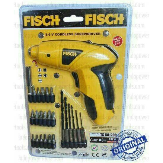 promo BOR CHARGER / BOR TANPA LISTRIK / BOR TANPA KABEL / CORDLES FISCH