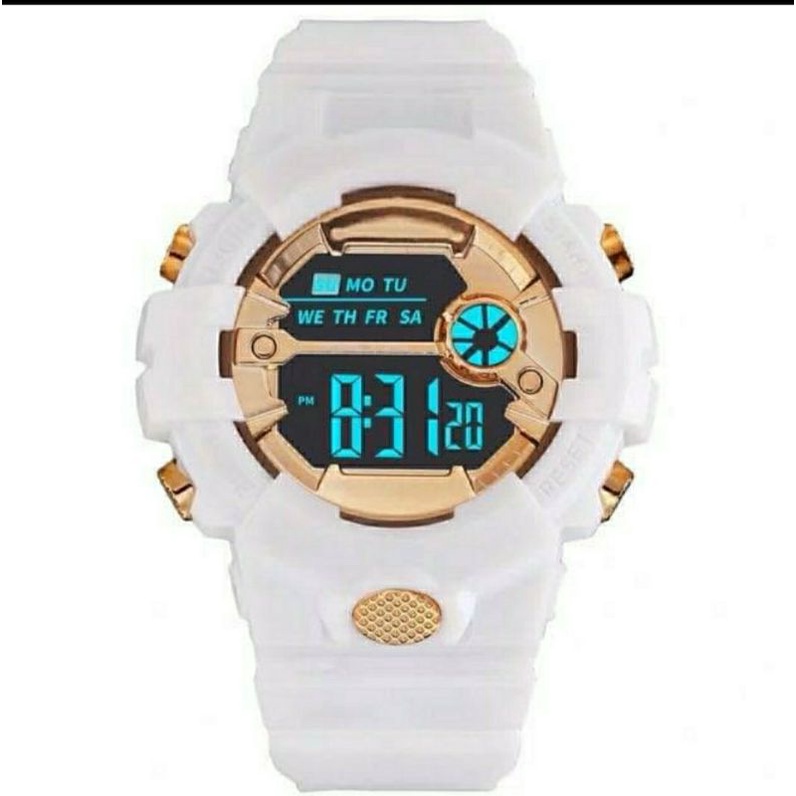 ✅COD JAM TANGAN PRIA WANITA DIGITAL RUBBER SPORT BULAT LED GROSIR MURAH COUPLE REMAJA IMPORT