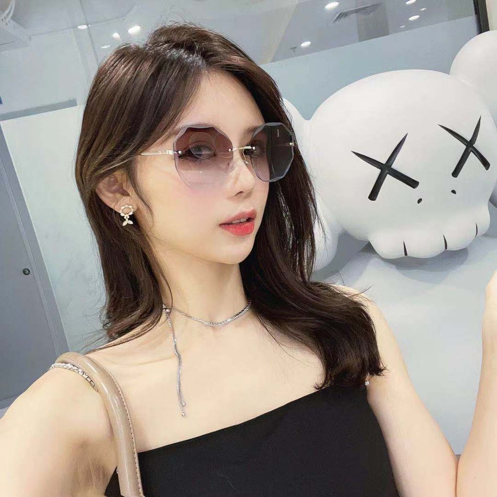 rowling(ka-67)Sunglasses Wanita  Kacamata Hitam Titanium No frame Women Sunglasses New Arrival Import Kacamata Fashion