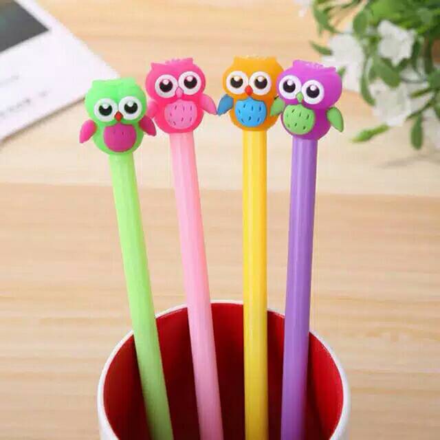 

Selusin Pulpen Gel Owl