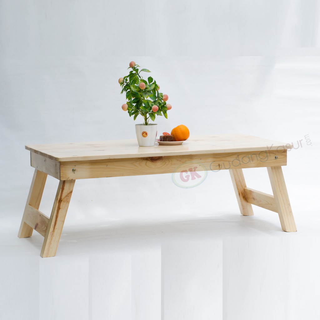 Meja lipat lesehan 100x50cm Shopee Indonesia Meja lipat lesehan 100x50cm Shopee Indonesia
