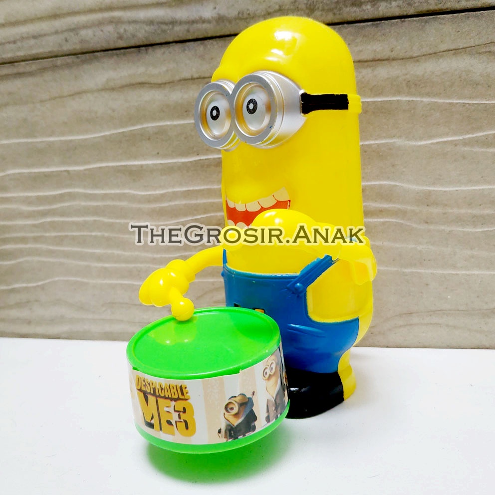 Drum Minions Kunci Putar Mukul Tambur