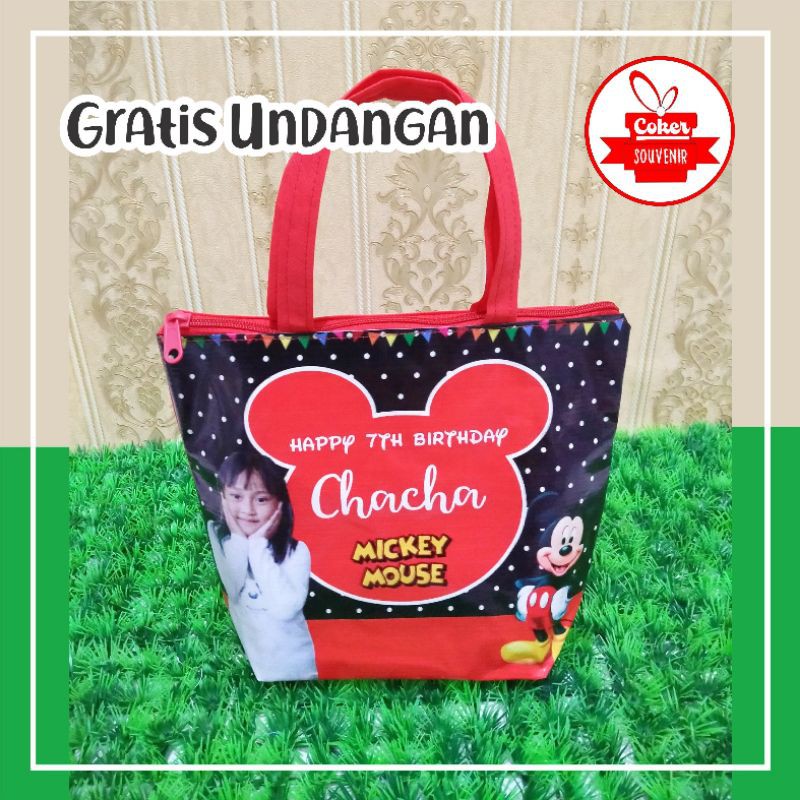 

TERLARIS / tas ultah model lucu / goodie bag custom / promo acara tasyakuran dan aqiqah