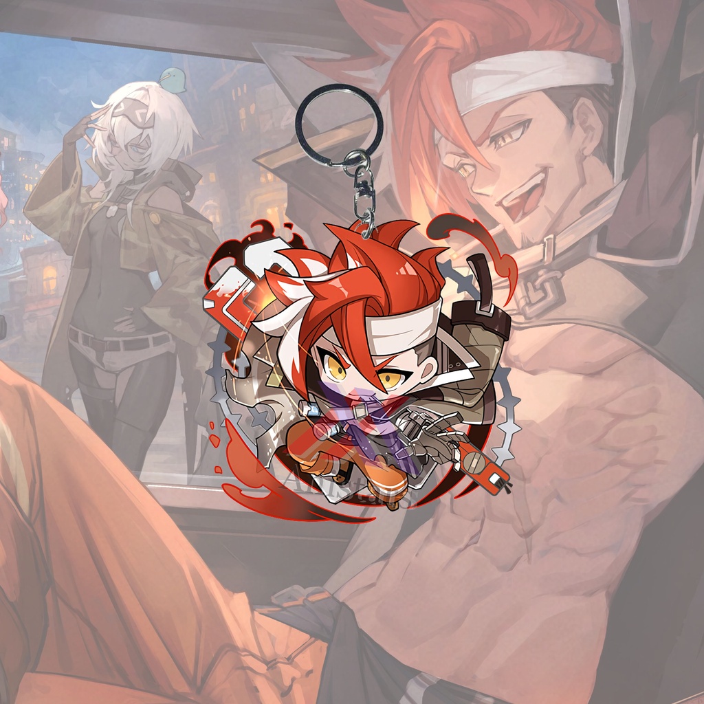 Gantungan Kunci Game Alchemy Stars Sinsa - Key Chain - Souvenir - Anime - Ganci - Ganci Anime