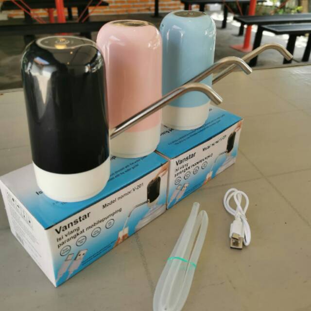 Jual Pompa Galon Elektrik Vanstar Dispenser Galon Elektrik Led Shopee Indonesia 5036