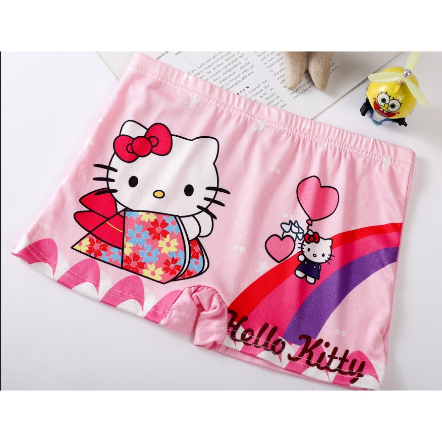 BV.ID CP852 CELANA PENDEK BOXER ANAK PEREMPUAN MOTIF KARTUN HELLO KITTY -  CELANA SHORT ANAK - CELANA PENDEK ANAK CEWEK MURAH