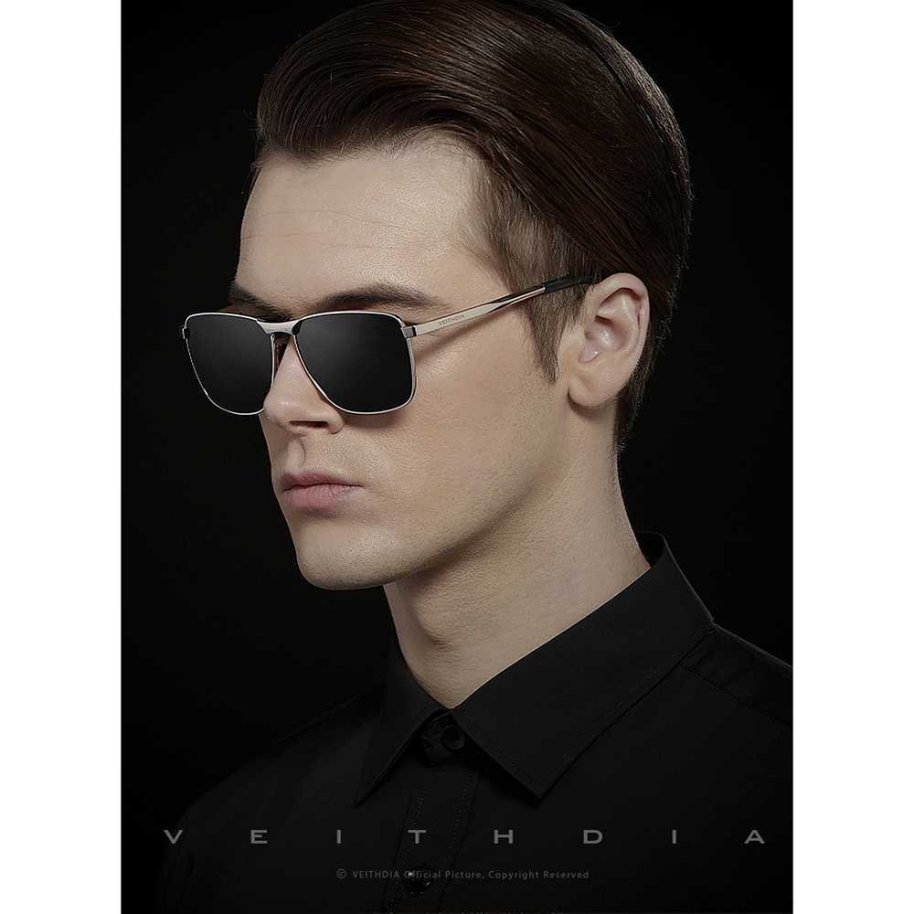 Bergaransi ! Veithdia Kacamata Vintage UV Polarized Sunglasses - 2462