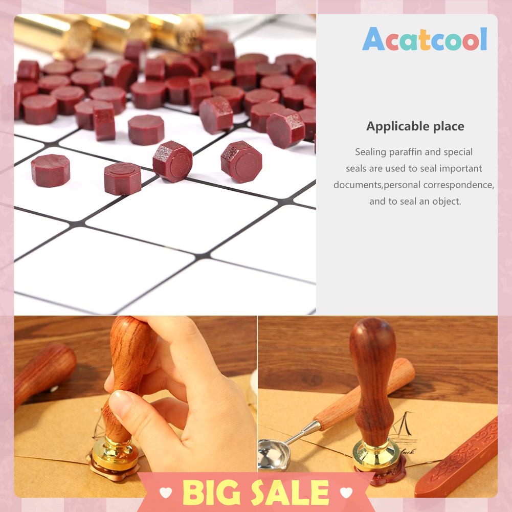 100pcs Retro Vintage Sealing Wax Granule for Stamping Album Envelope Letter