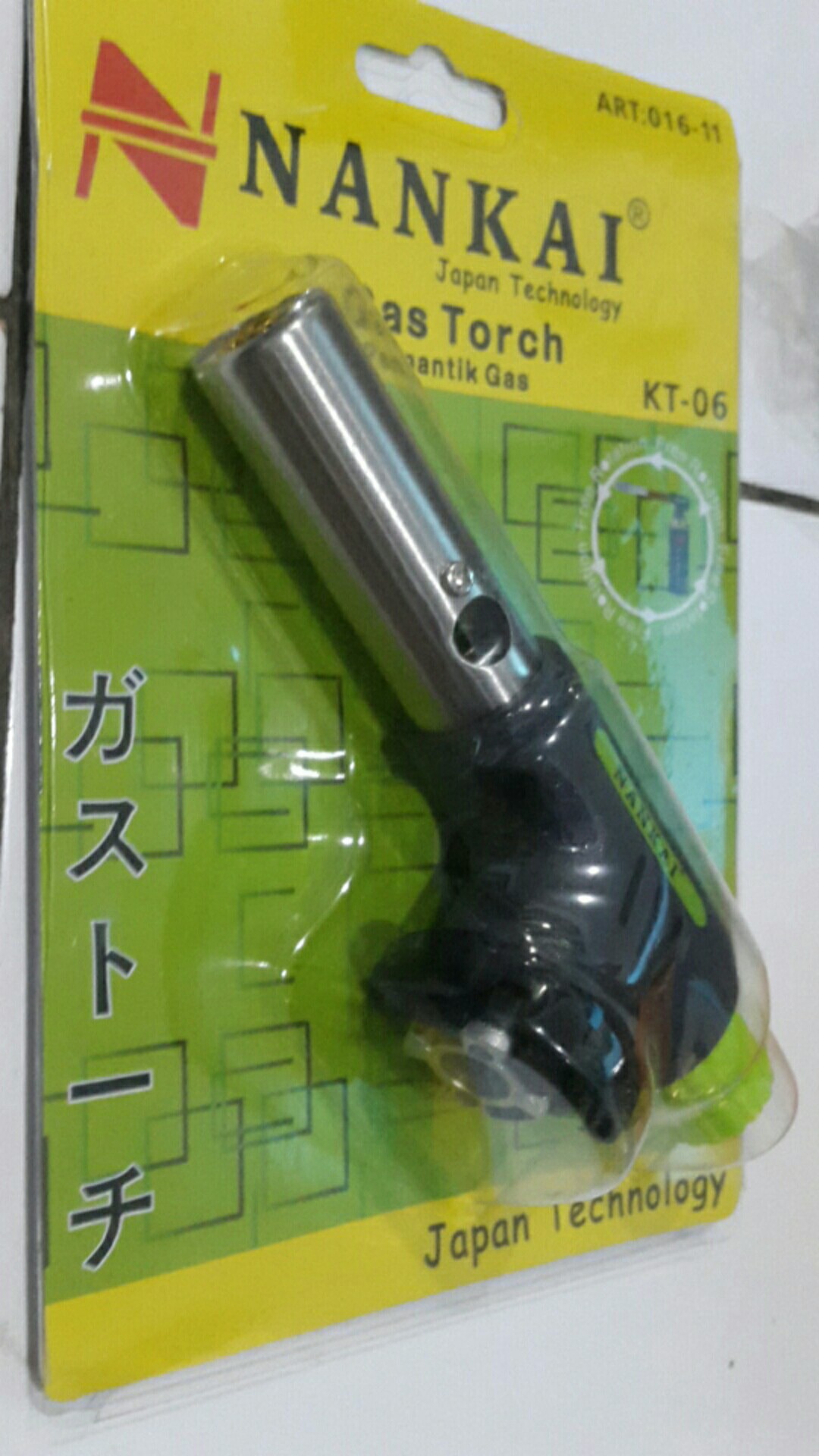 Mg Kepala Portable Gas Torch Flame Gun Las Butane Blow Torch Api Jet