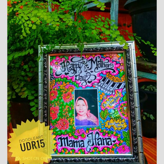 Doodle art kado spesial untuk ibu