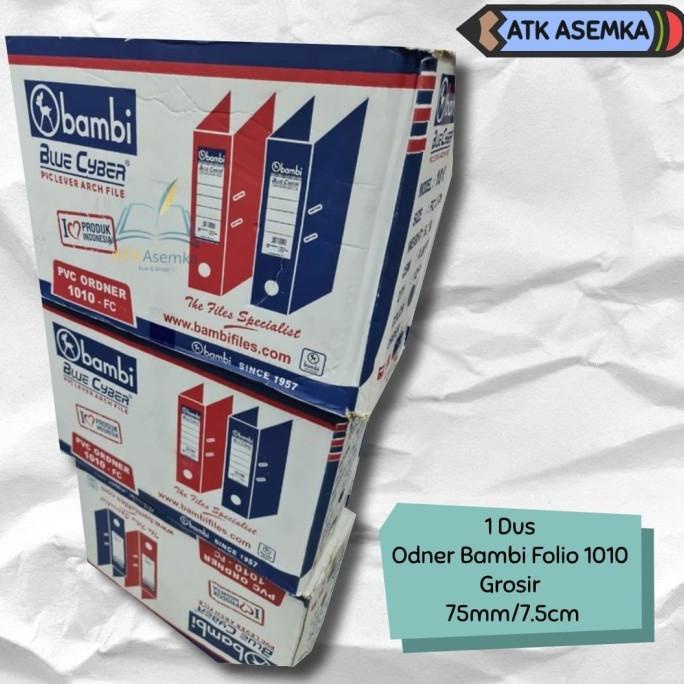 

Office & Stationery | Document Organizer | 1Dus Odner Bambi Folio 1010 Grosir / 75Mm / 7.5Cm | Best Seller