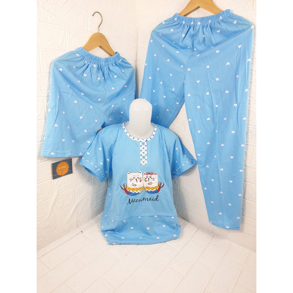 baju tidur wanita patricia premium 3in1 002