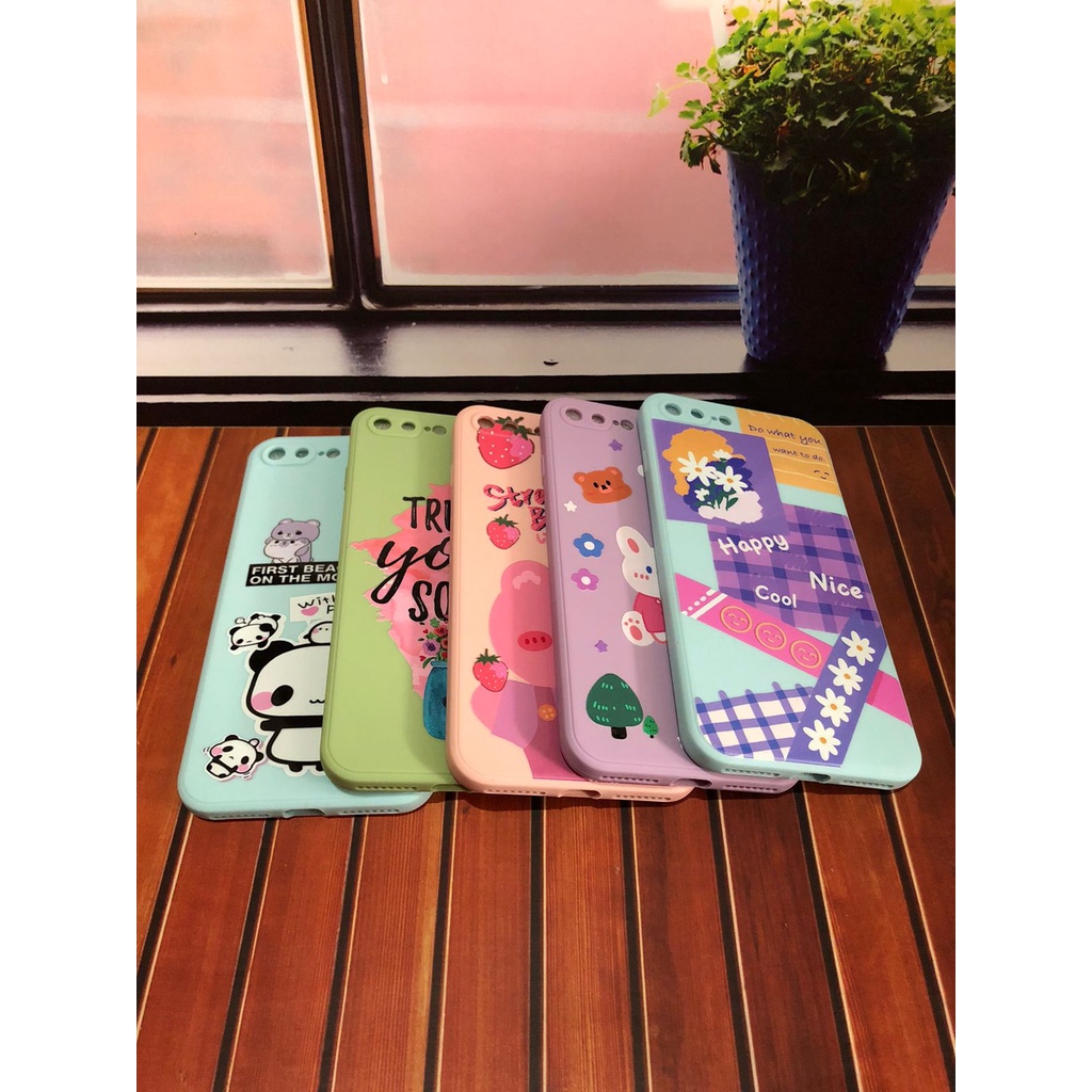 CASE MOTIF APPLE IPHONE 7+ / IPHONE 8+ CASE CANDY FULL MOTIF , CASING MOTIF IPHONE 7+