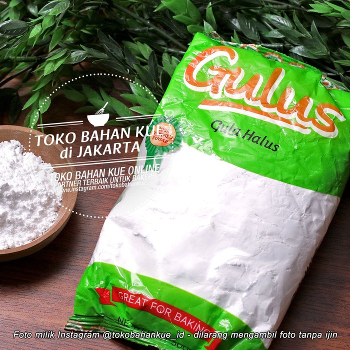 

TERLARIS GULA HALUS GULUS CASTOR SUGAR ICING SUGAR HALAL DEXTROSE 500GR !!!