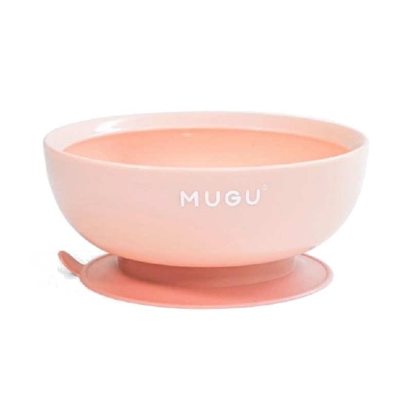 Mugu Anti Spill Suction Bowl by Mooimom Mangkok Makan Anak Bayi Menempel di Meja