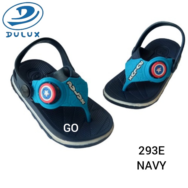 gof DULUX 293E A Sandal Jepit Bayi Balita Jepit Anak Laki Laki Karakter Captain America