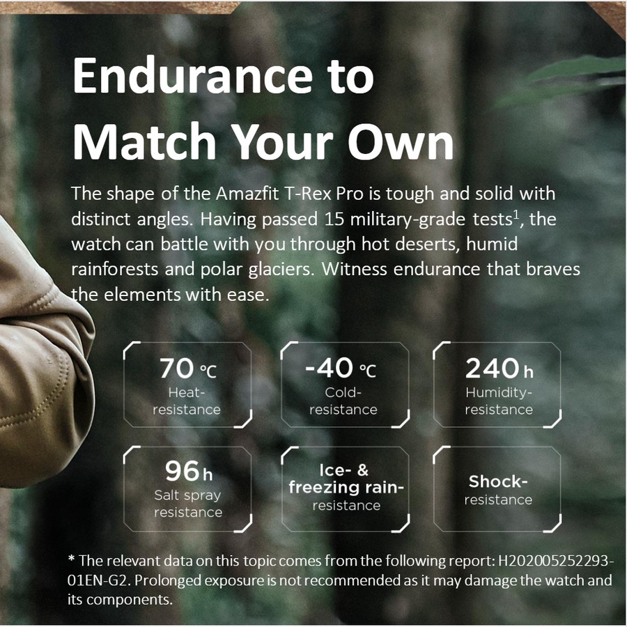 Amazfit TREX PRO Explore Your Instinct Military Grade Garansi Resmi