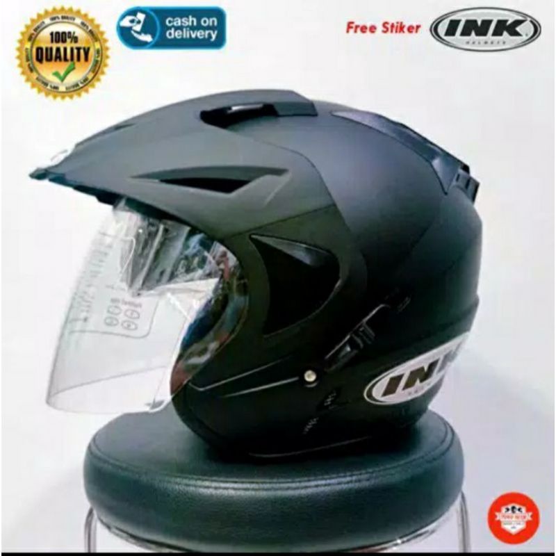 HELM DOUBLE VISOR TERLARIS