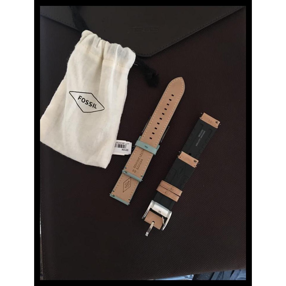 New List Fossil Leather Strap 22Mm Berkualitas