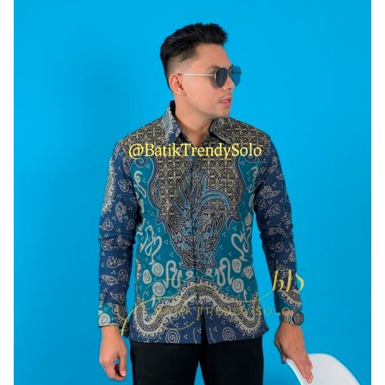 Hem  Kemeja Baju Batik Pria Cowok Laki Laki Slimfit Full Lapis Furing Lengan Panjang Lengan Pendek Original Asli Batik Jumanta Solo Laweyan Size S M L Xl XXL 32