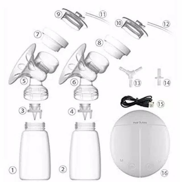 Pompa Asi Elektrik Real Bubee / Breast Pump Electric