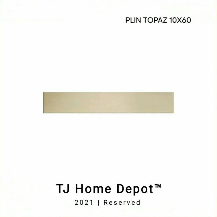 Plint Plin List Lis Lantai Granite Granit 10X60 Topaz